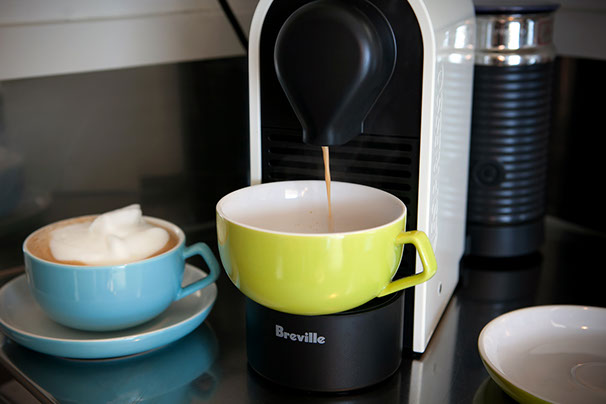 Taupo Lake Front Accommodation Nespresso Coffee